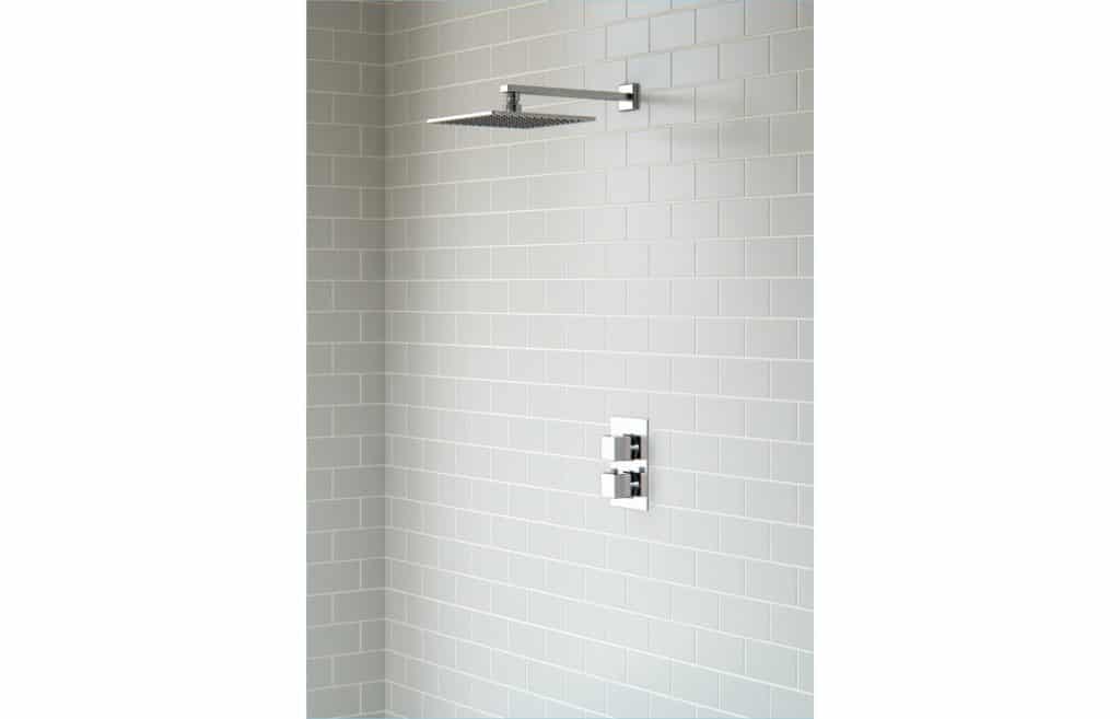 Comet Shower Pack Two - Twin Single Outlet w/Overhead - MPH